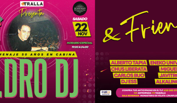 50 AÑOS EN CABINA P.DRO & FRIENDS REMEMBER 22 NOV