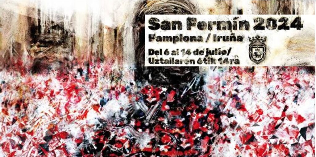 CARTEL san fermin 2024 PAMPLONA TRAKFM RADIO copia