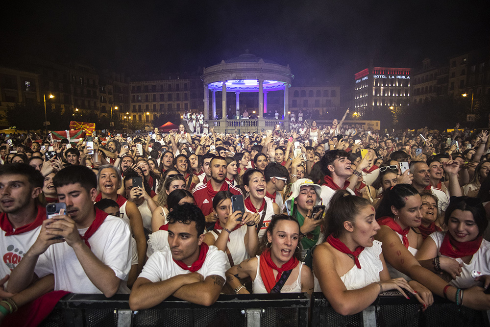 SF conciertos Plaza Castillo san fermin 2025