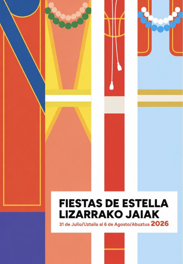 Inicio 21 FIESTAS DE ESTELLA 2026 – Huecco, Orquesta Mondragón, Puro Relajo.